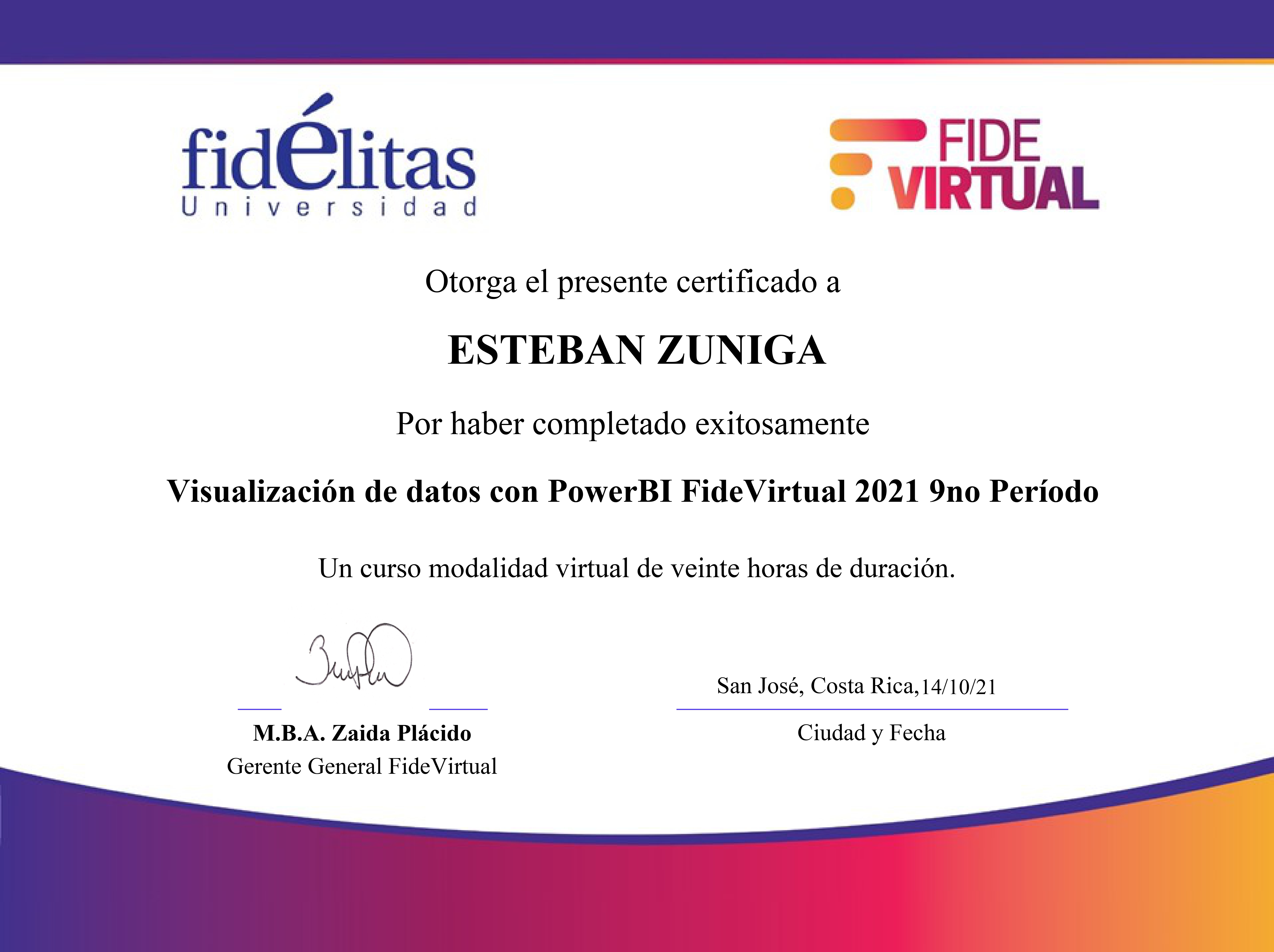 certificado